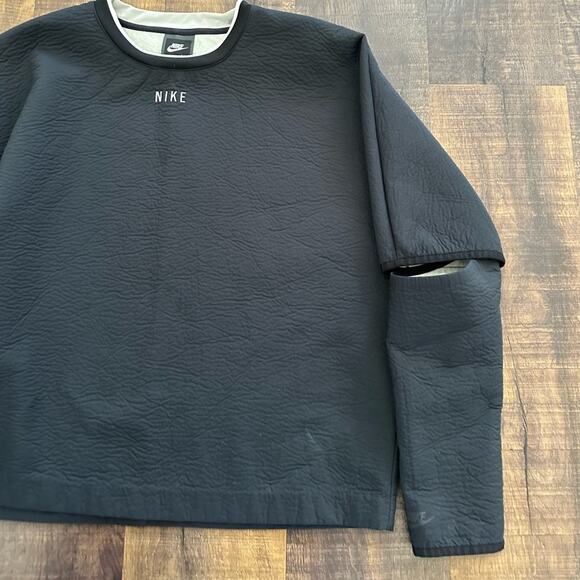 Nike Sportswear Tech Pack Exposed Elbow Crewneck Sweatshirt Size L - Picture 6 of 13